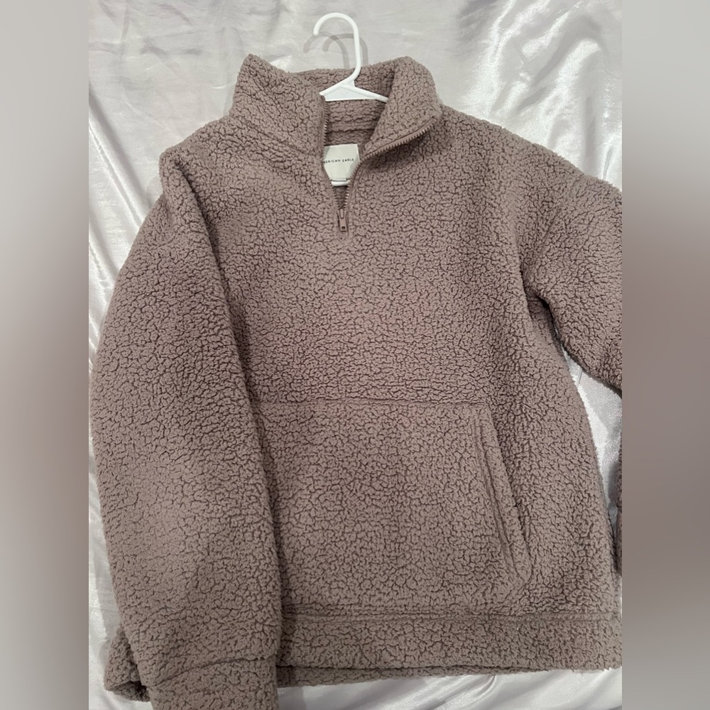 American eagle sherpa jacket
